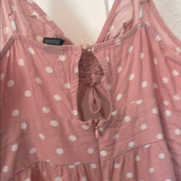 Wild Fable Pink Polka Dot Jumpsuit - Picture 3 of 5